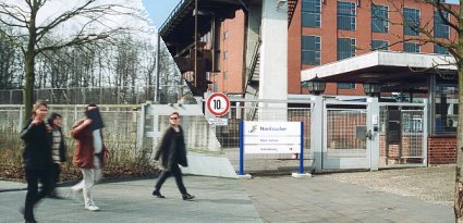 EAS - Studenten auf dem Weg in die Zuckerfabrik Uelzen